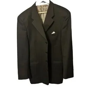 Brandini | Suits & Blazers | Brandini Le Collezioni Mens 44t 36x32 Wool ...